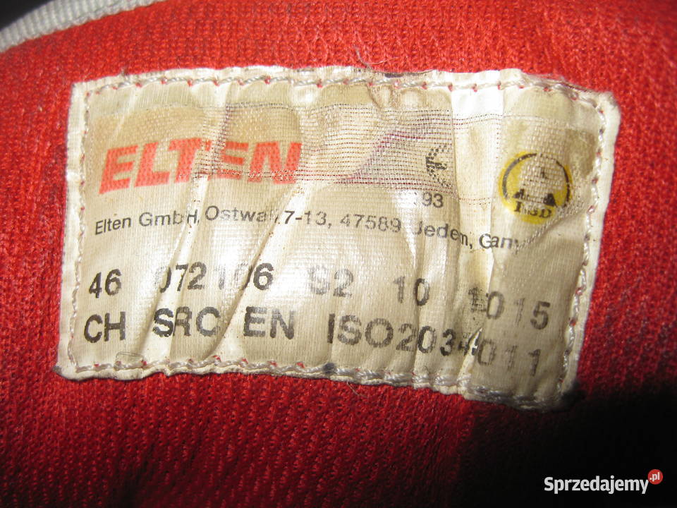 Buty robocze sportowe Germany S2 ELTEN 46 11 30 Żary