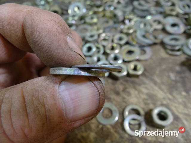nakrętki podkładki ESKA 10mm 1 org DDR lubuskie Żary