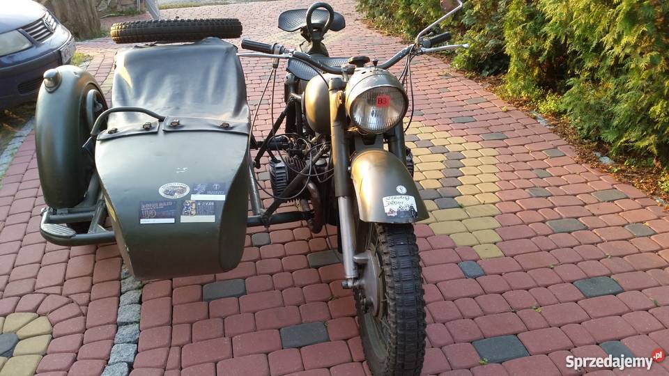 Sprzedam motocykl K 750 z koszem mazowieckie Płock