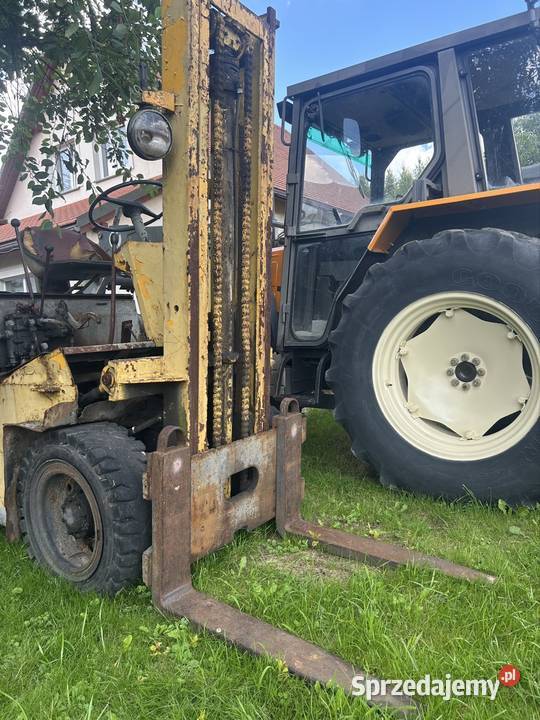 Maszt z widłami wózek widłowy rak gpw Żywiec