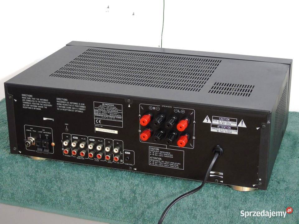 Japoński amplituner Pioneer SX305 RDS 510 wat podkarpackie Jasło