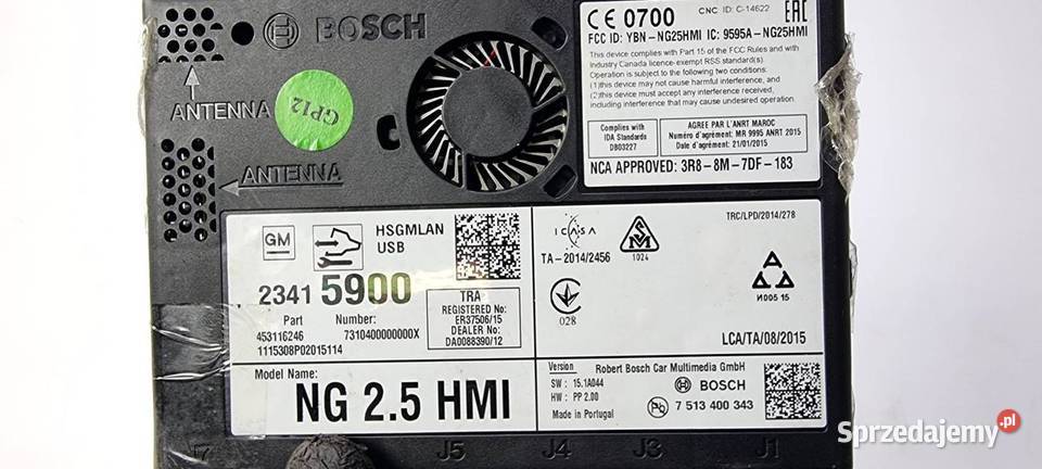 MODUŁ OPEL INSIGNIA A LIFT 23415900 osobowe Pozostałe Lipno