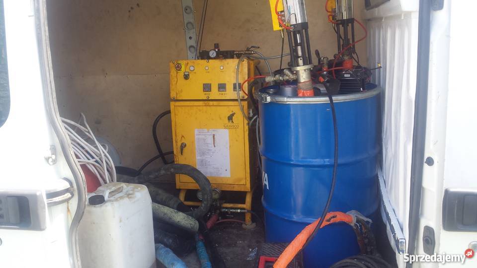 Agregat reaktor do natrysku piany pur Poznań