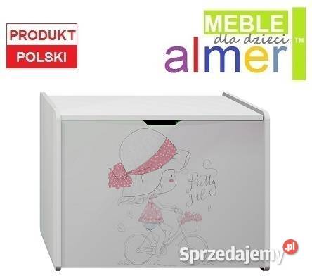 PRETTY GIRL 22 N19 skrzynia dziecięca 80x50 w60 Meble Jaworzno