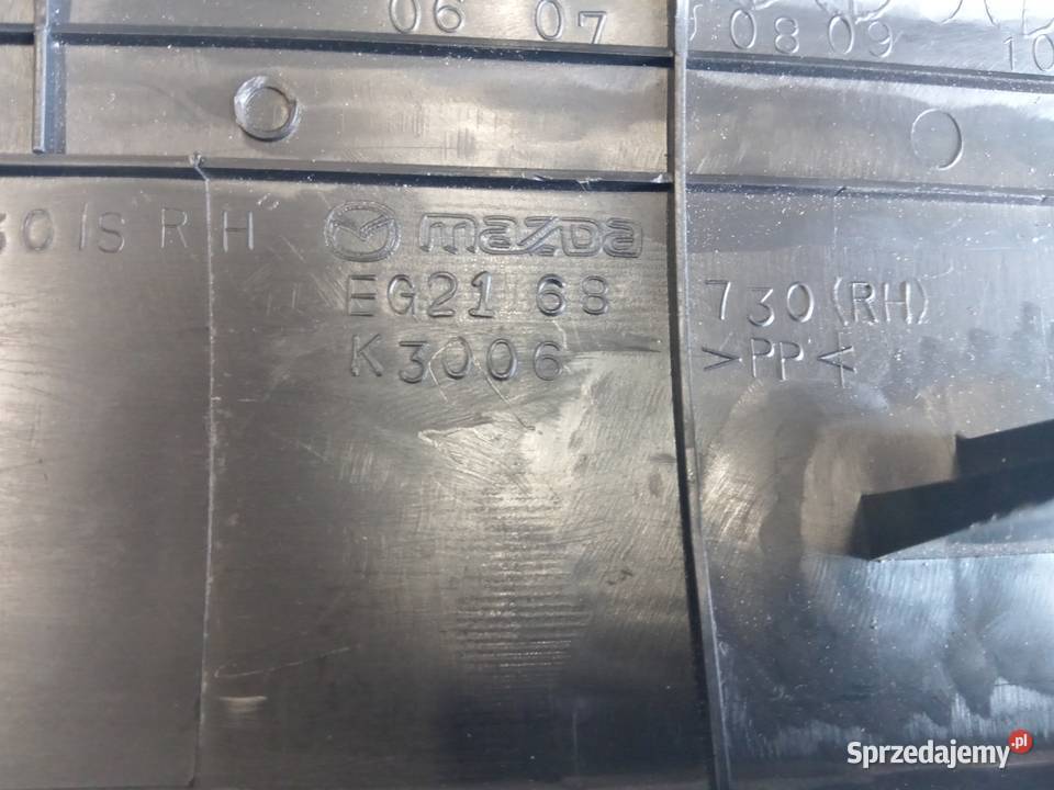 LISTWA WEWNĘTRZNA LEWA MAZDA CX7 22 D EG2168740 Nowy Tomyśl