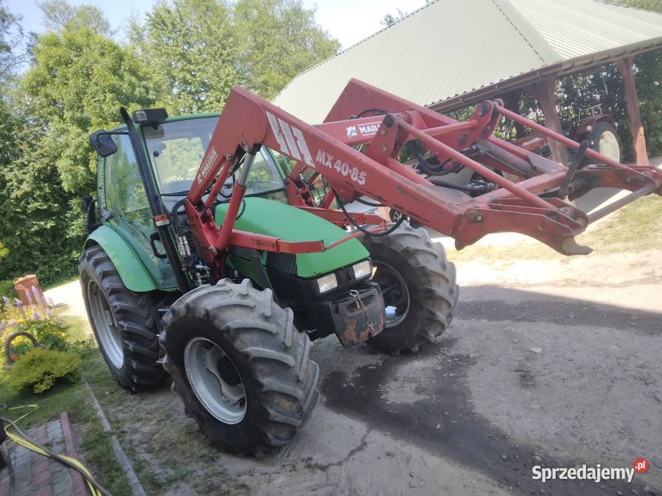 deutz fahr 490s z ładowaczem tur nowe opony stan Gwizdów