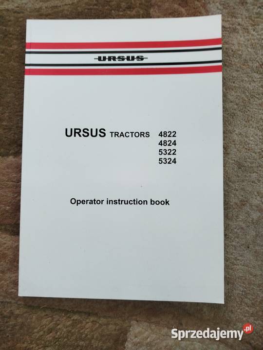 Instrukcja obsługi ciągnika rolniczego Ursus Lublin