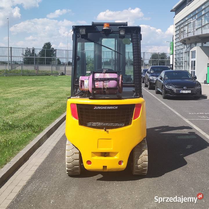 Wózek widłowy JUNGHEINRICH TFG 435 3500 TX 5300 gaz Nowy Dwór Mazowiecki