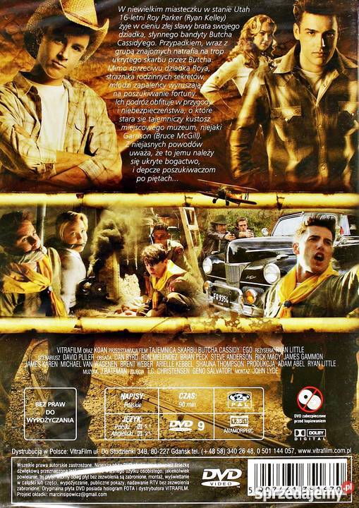 TAJEMNICA SKARBU BUTCHA CASSIDYEGO BRUCE McGILLL pełne Filmy Kalisz