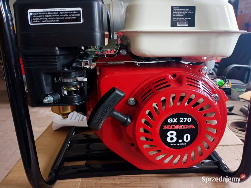 HONDA WT30X MOTOPOMPA SZLAMOWA POMPA WODY 3 Pozostałe Lubań