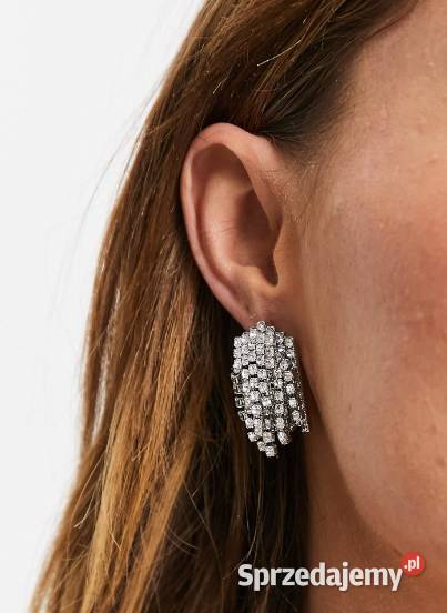 ASOS Bogato zdobione kolczyki wieczorowe z Kraków