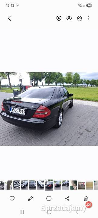 Mercedes E220 CDI elektrochrom. lusterka boczne Sierpc