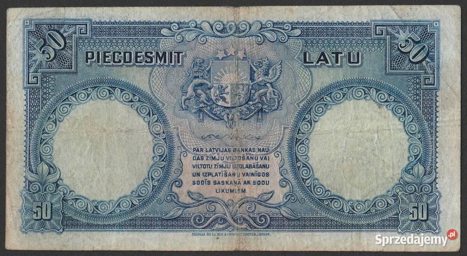 ŁOTWA 50 LATU 1934 KARLIS ULMANIS Łódź