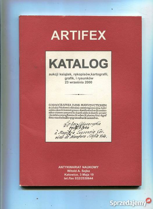 Katalog Aukcji Książek Artifex Książki naukowe i popularnonaukowe Szczecin