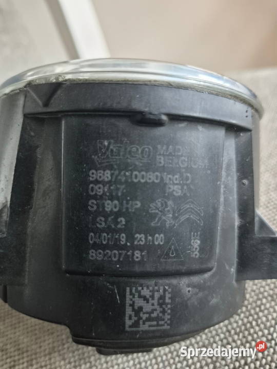 Halogen przedni Peugeot 308 II T9 Bucze