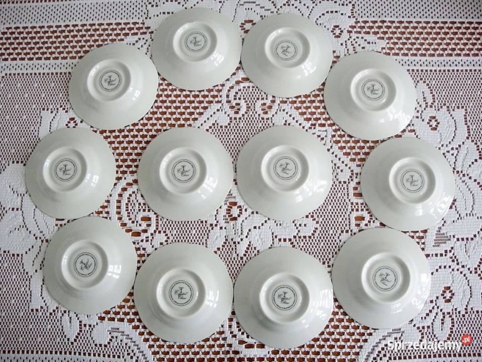 Zestaw porcelanowy do espresso sygnowany Crystal Kielce sprzedam