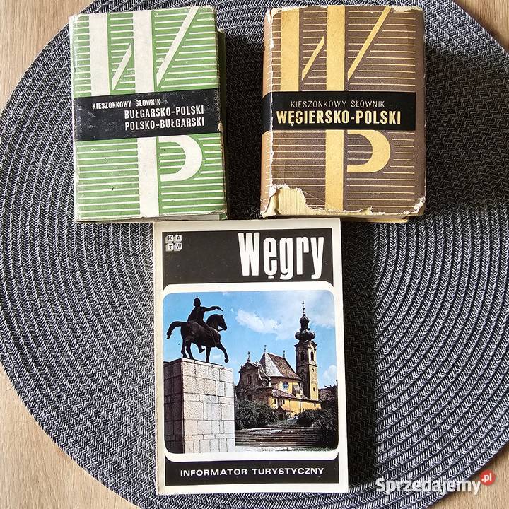 2 słowniki obustronne bułgarsko węgierskopolski Oświęcim