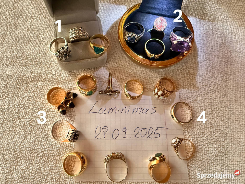 Ekskluzywna kolekcja Wysokiej jakości złote Szczecin