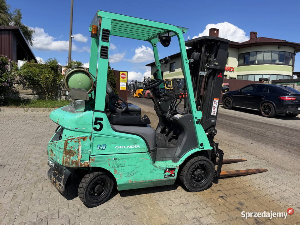 wózek widłowy MITSUBISHI FG18N 1800 Triplex 47m Działoszyn