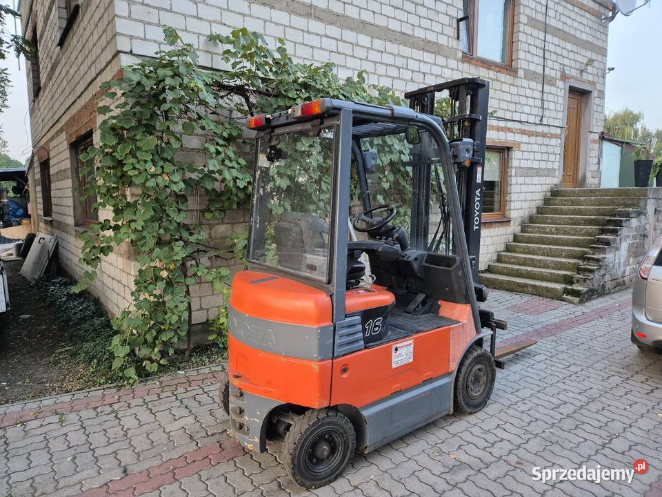 Wózek widłowy Toyota 7FBMF 16 2005r wózek