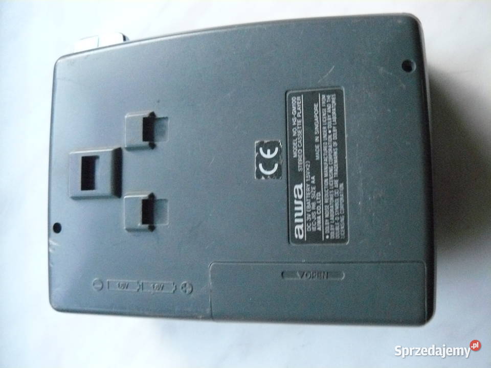 Walkman Aiwa z reversem korektorem Nowa Sól