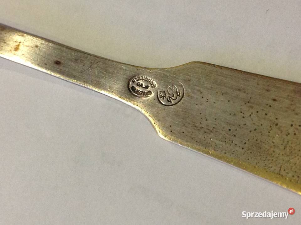 Stara Łyżeczka NORBLIN WARSZAWA Sygnowana Nowa Sól