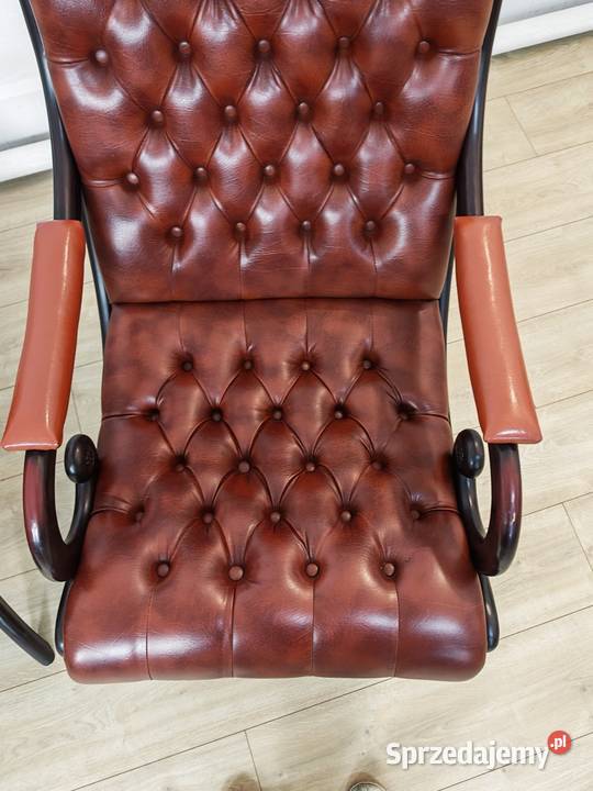 Dwa fotele chesterfield Fotele Sandomierz