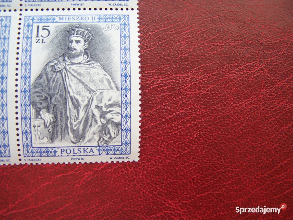 Polska 1987 MNH Poczet Królów Mieszko II Tychy