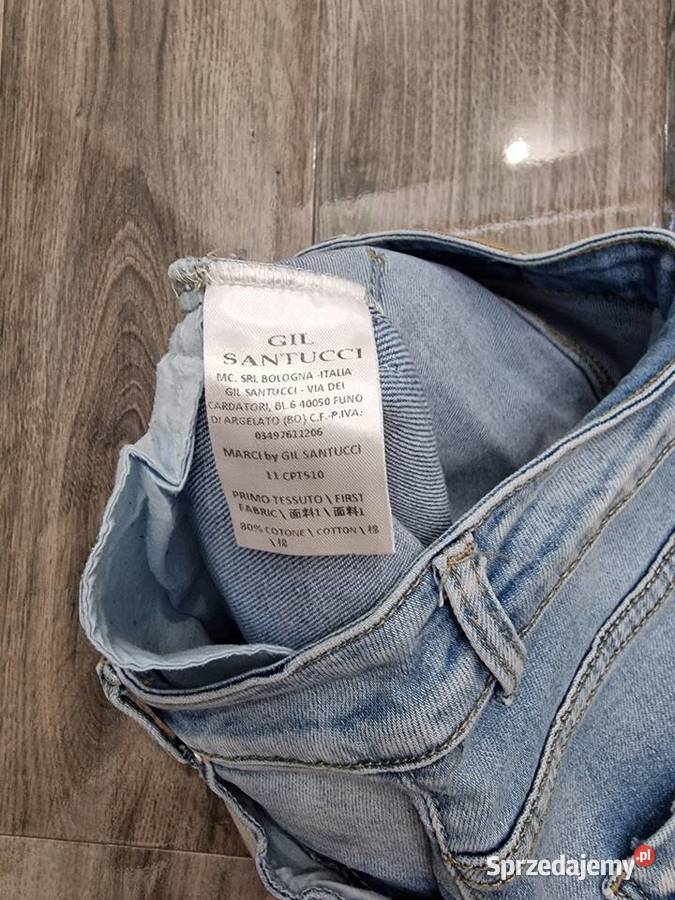 Spodnie Jeans Gil Santucci Koszula komplet XS S Spodnie