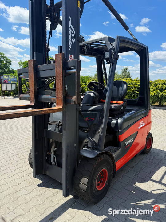 wózek widłowy elektryczny LINDE E25 EVO przesuw Działoszyn