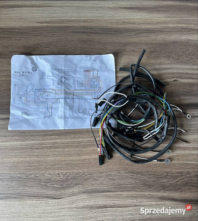 NOWA POLSKA INSTALACJA ELEKTRYCZNA WSK 175 M21W2 Układ elektryczny, zapłon Bielsko-Biała