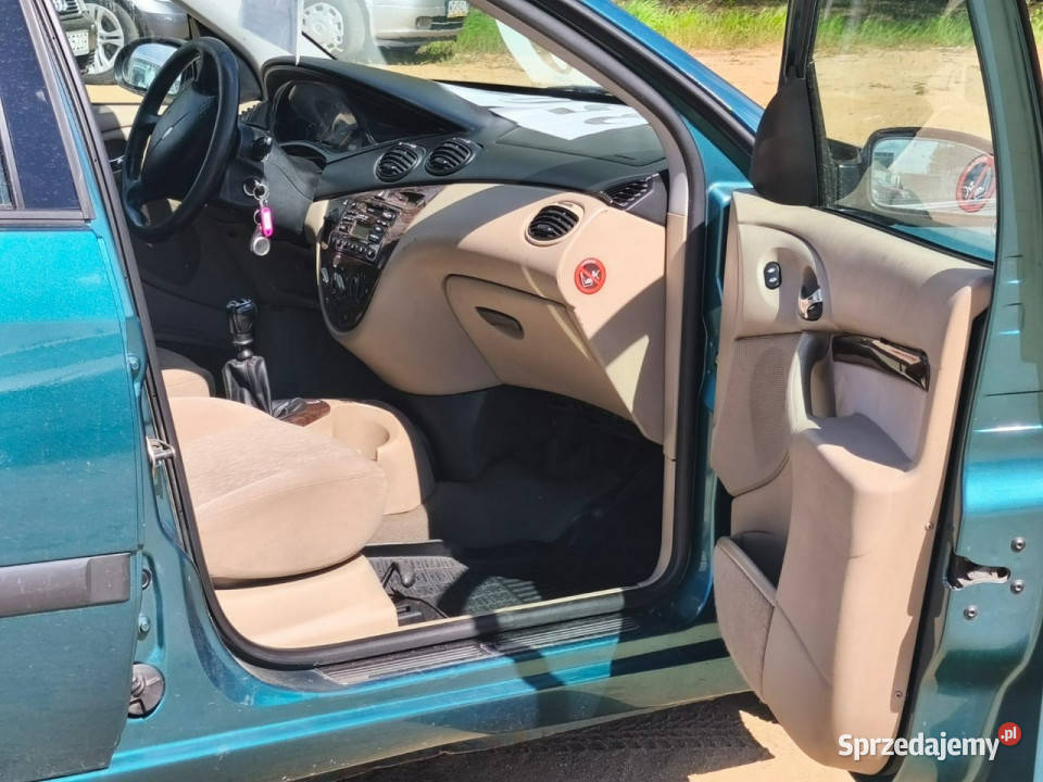 Ford Focus 1999r 20 Benzyna Sedan I Właściciel zielony Warszawa