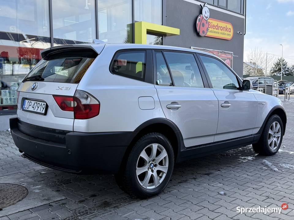 BMW X3 30d 218 4x4 SUV Automat 2005r Stan Klima garażowany Chełm
