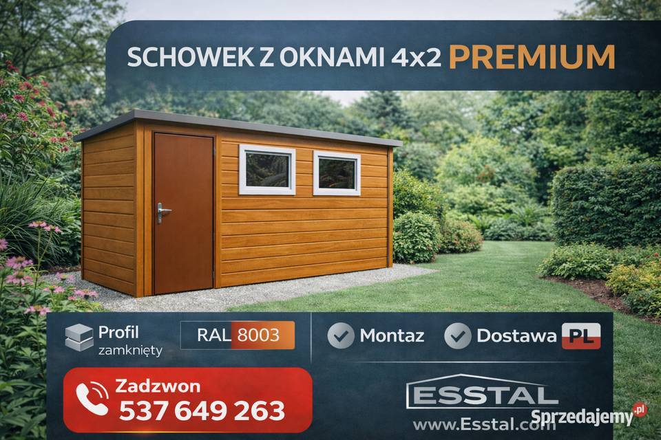 Mały Garaż OgrodowyWiatka Ogrodowa Schowek Janów Lubelski sprzedam