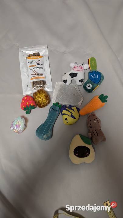 Zabawki kotów Poduszka z kocimiątką 10 Catnip Gliwice