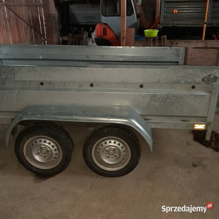 Przyczepka samochodowa dwuosiowa Pozostałe łódzkie Lubochnia sprzedam