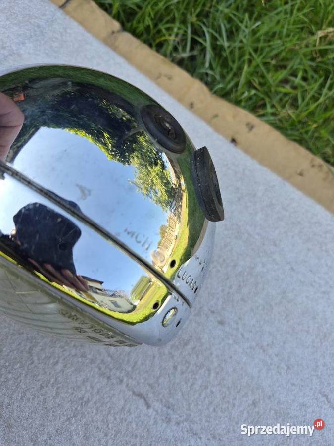 Lampa przednia Lucas wsk export 175 lubelskie Strzyżewice sprzedam