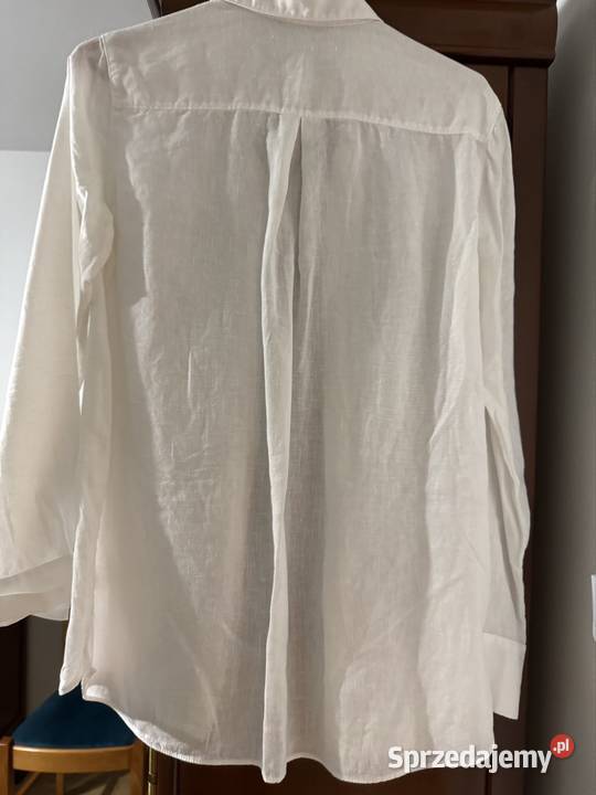 Koszula damska XS biała Massimo Dutti len 100 Częstochowa