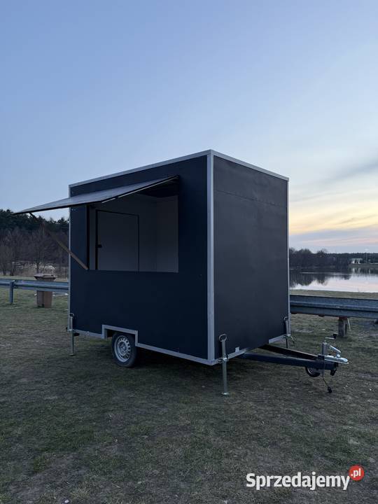 Przyczepa gastronomiczna 2x3 m NOWOCZESNA LED Rybnik