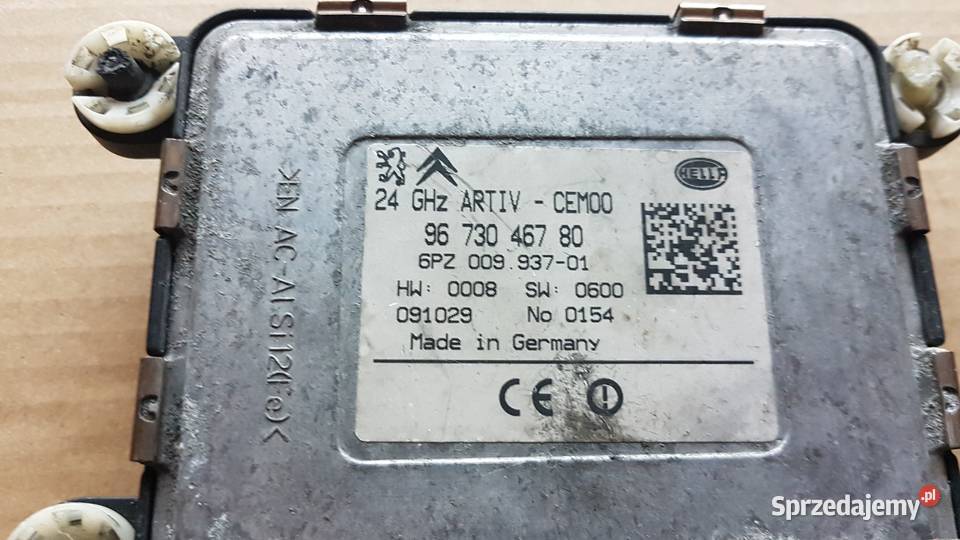 Peugeot 3008 5008 sensor radar odległości Skarżysko-Kamienna