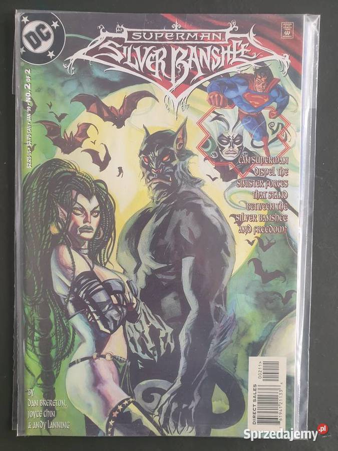Superman Silver Banshee 2 komiksy DC USA