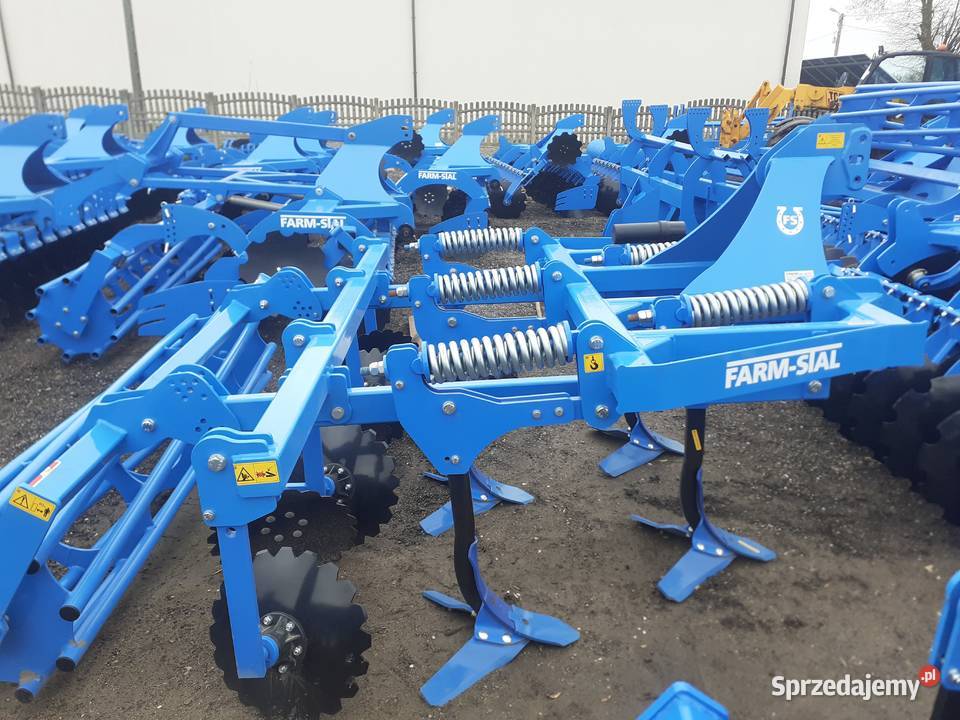 Agregat talerzowy 3m FARMSTAL rozstaw 10090 nieuszkodzony Tomaszów Mazowiecki