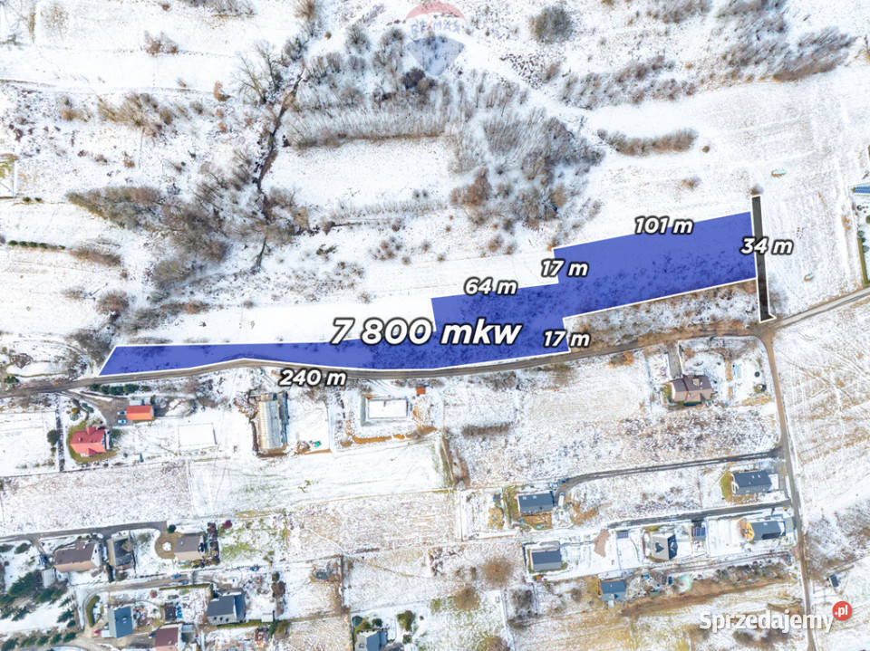 Budowlana działka w Podstolicach 1432m2 PUM małopolskie Podstolice sprzedam