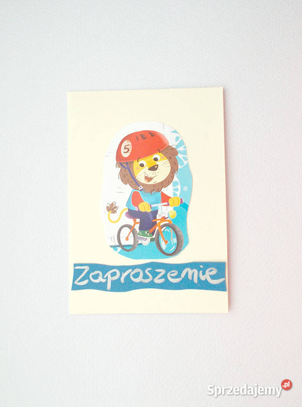zaproszenia dzieci C6 zaproszenia chłopca fajne Bydgoszcz