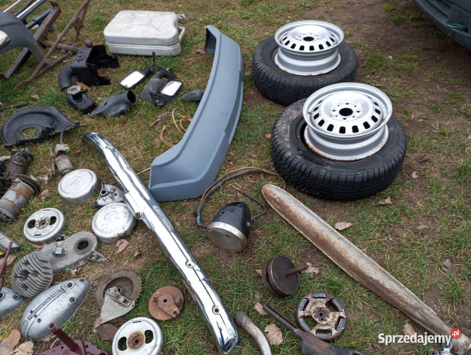 Sprzedam części WSK Romet Fiat 126p motorower wielkopolskie Koło