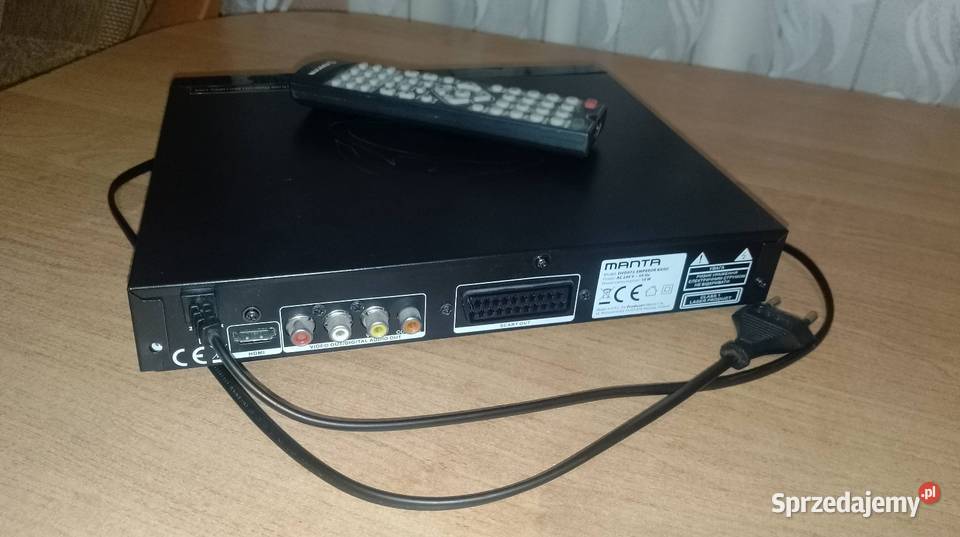 DVD manta sprawne Czarzyzna