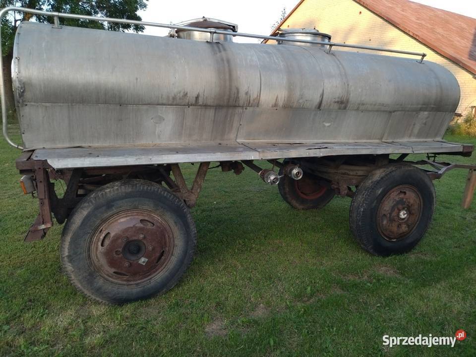 Przyczepa cysterna nieuszkodzony Łuków