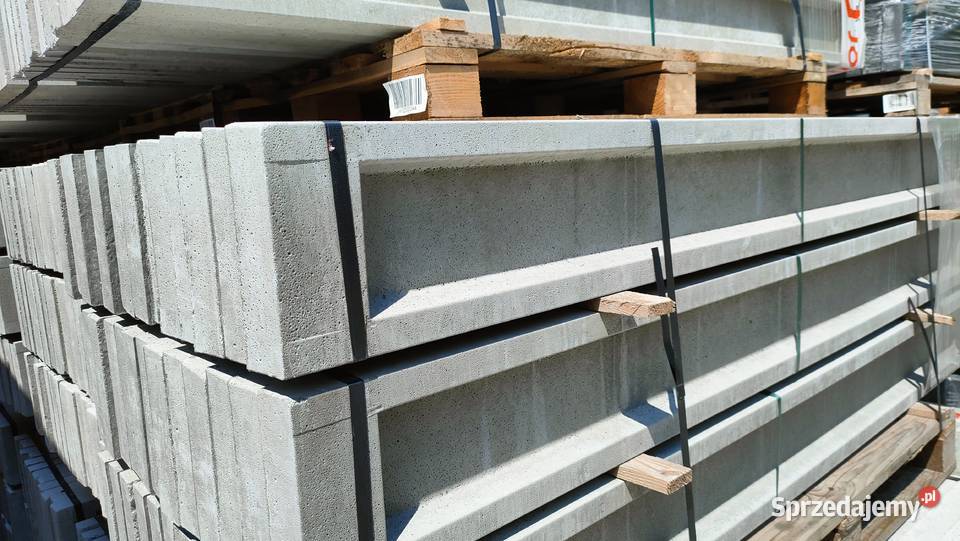DESKA betonowa podmurówka łącznik panel Kraków