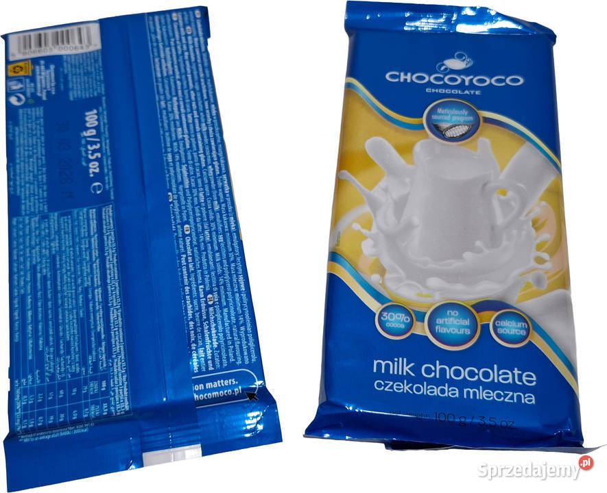 Chocoyoco Czekolada mleczna 100g Chocomoco Czekolady i czekoladki Czeladź