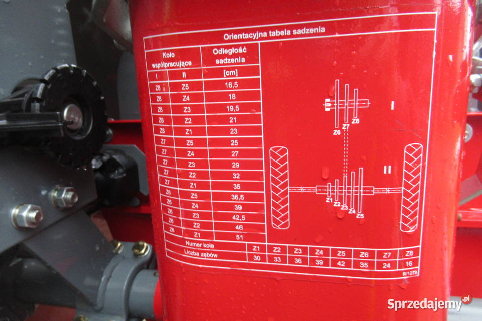 sadzarka UNIA KORA 2 Lubochnia
